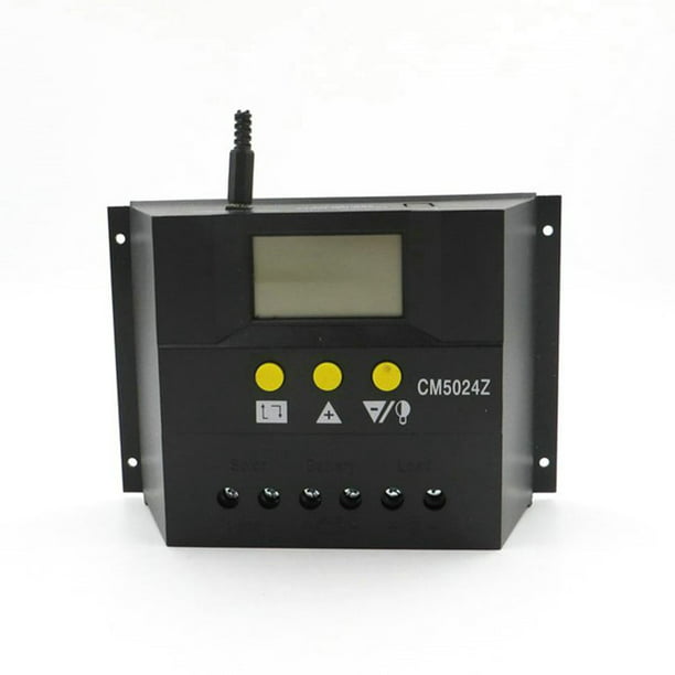24V 50A Solar Charge Controller CM5024 Battery Regulator Charger with Temperature Sensor PWM 12V 